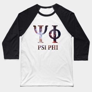 Psi Phi Stars Baseball T-Shirt